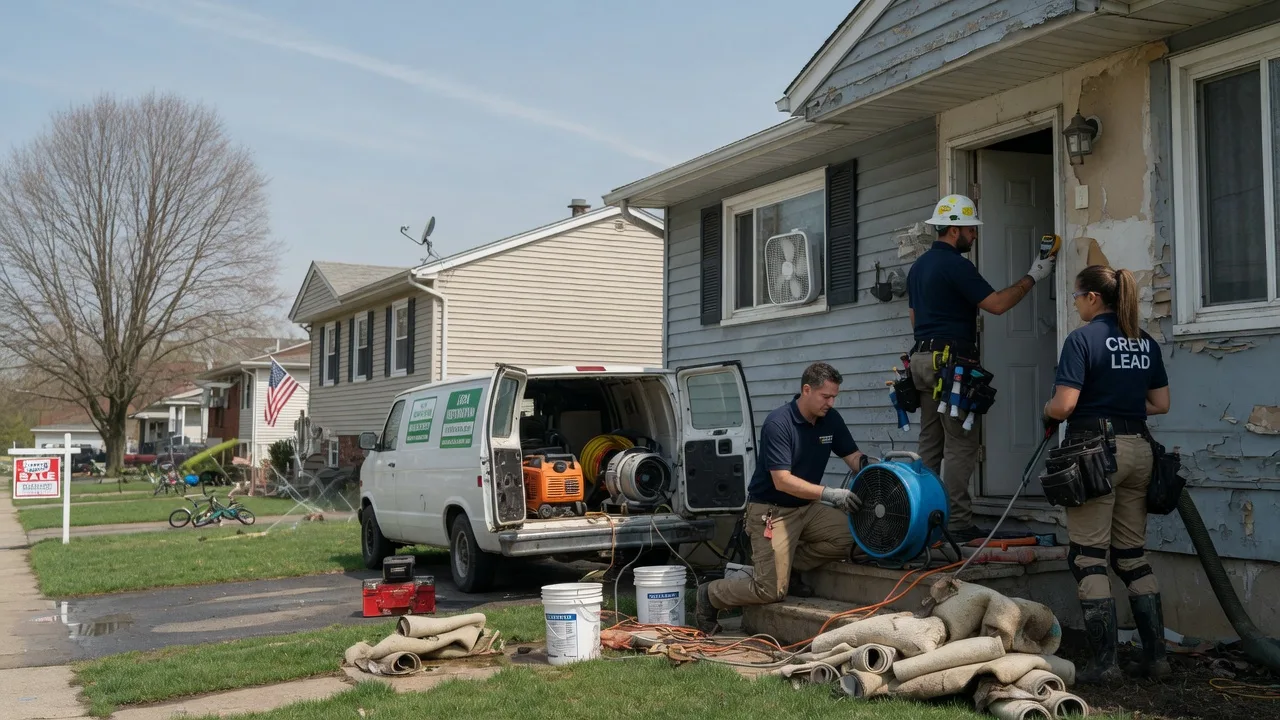 Flood Cleanup in Wyoming, NY near me