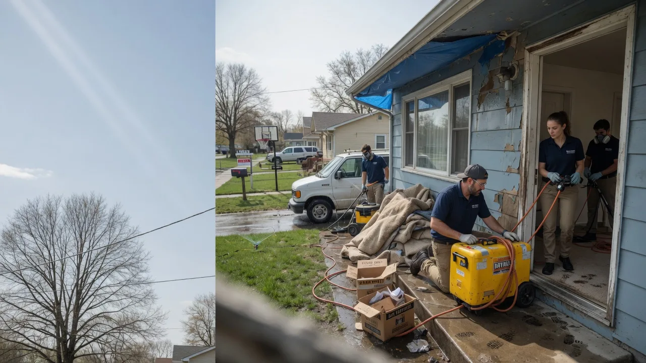 Basement Flood Cleanup in Wyoming, NY near me